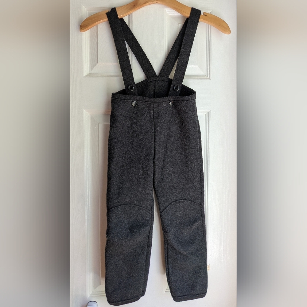 Disana Boiled Wool Suspender Pants Size 3-4 Yrs 98/104